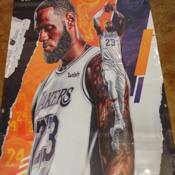 Lebron James 6'x3 Vinyl Banner - Picture 3 of 9